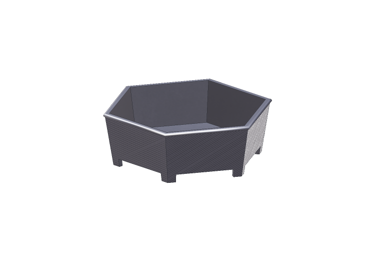 Bancos 3D - Floreira para exteriores - Byarums Bruk -... Bancos 3D - Floreira para exteriores - Byarums Bruk -...