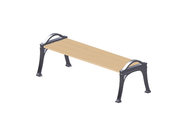 Bancos y Macetas 3D - Banco de madera para exteriores -... Bancos y Macetas 3D - Banco de madera para exteriores -...
