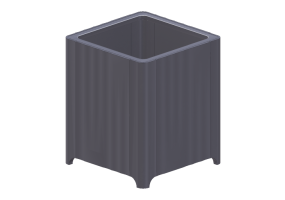 Panchine e Fioriere 3D - Fioriera da esterno - Byarums Bruk - Kolonn