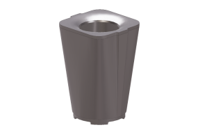 Accessoires 3D - Poubelle d'ext&eacute;rieur - Byarums Bruk - Monolit