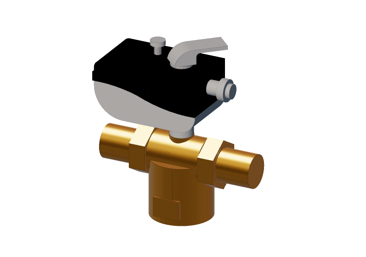 Motorized ball valve, two way DN 25 (1") 24V - Caleffi Motorized ball valve, two way DN 25 (1") 24V - Caleffi
