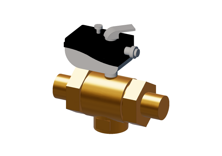 Valvola a sfera motorizzata, a due vie DN 40 (1 1/2") 24V -... Valvola a sfera motorizzata, a due vie DN 40 (1 1/2") 24V -...
