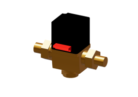 Vanne de zone à piston, à deux voies DN 15 (1/2") 24V