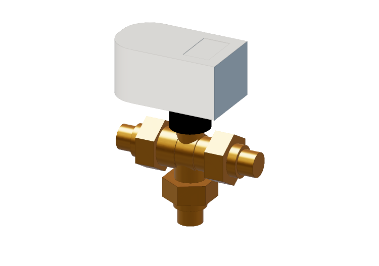 Dreiwege-Motorventil DN 15 (1/2") 24V 10s - Caleffi Dreiwege-Motorventil DN 15 (1/2") 24V 10s - Caleffi