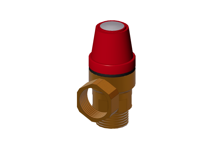Ordinary safety valve DN 15x15 M/F - Caleffi Ordinary safety valve DN 15x15 M/F - Caleffi