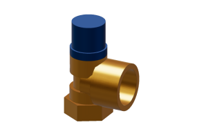 Soupape de sécurité pour installations de chauffage DN 20x25