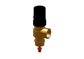 Soupape d'évacuation thermique DN 40x40