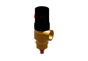 Thermal discharge valve DN 40x32