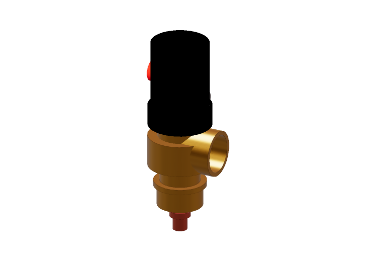 Válvula de descarga térmica DN 40x32 - Caleffi Válvula de descarga térmica DN 40x32 - Caleffi