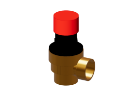 Ordinary safety valve DN 15 (1/2") F/F