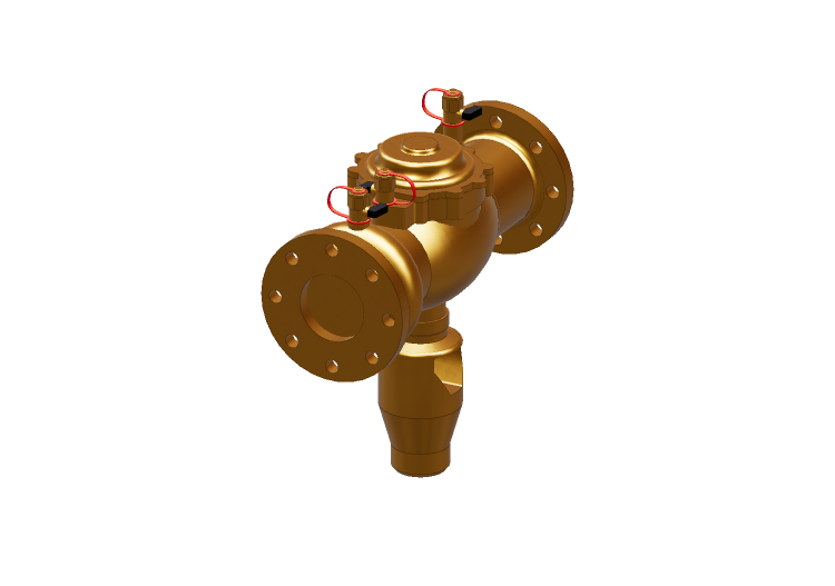 Desconector de zona de pressão reduzida controlável DN 80 ... Desconector de zona de pressão reduzida controlável DN 80 ...