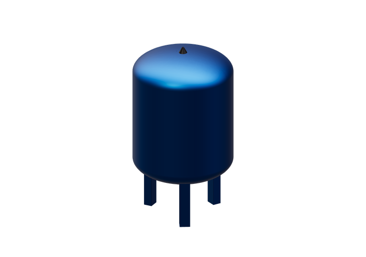 Vase d'expansion soudé, pour installations sanitaires 100L... Vase d'expansion soudé, pour installations sanitaires 100L...