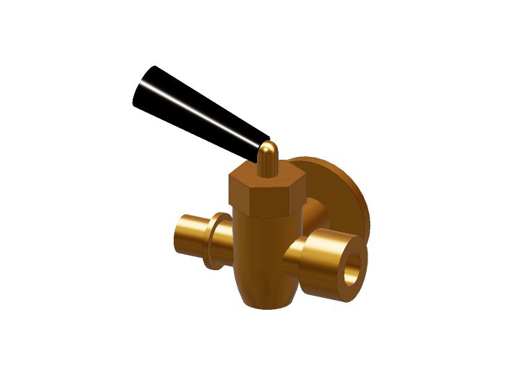 Manometerhahn DN 15 (1/2") - Caleffi Manometerhahn DN 15 (1/2") - Caleffi