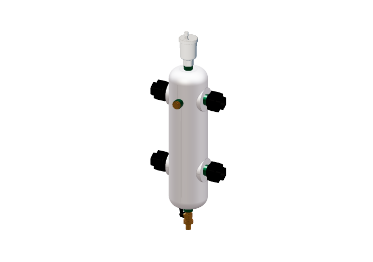 Séparateur hydraulique DN 25 (1") - Caleffi Séparateur hydraulique DN 25 (1") - Caleffi