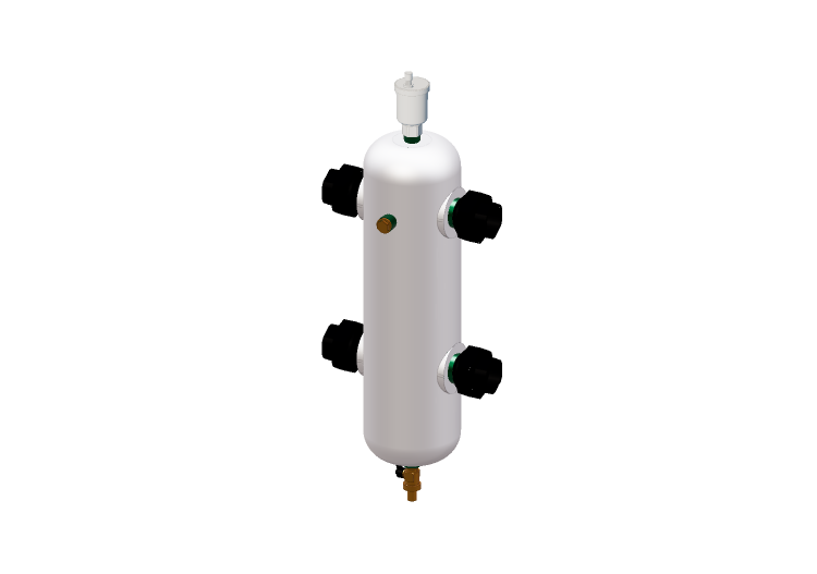 Hydraulic separator DN 40 (1 1/2") - Caleffi Hydraulic separator DN 40 (1 1/2") - Caleffi