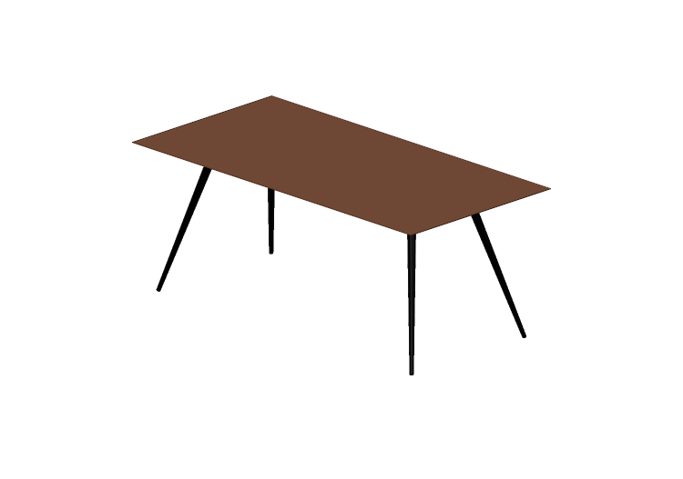 3D Tisch - Tisch aus lackiertem Holz - Cappellini - Stay -... 3D Tisch - Tisch aus lackiertem Holz - Cappellini - Stay -...