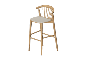 Cadeira 3D - Cadeira de madeira - Cappellini - Newood - NW12T