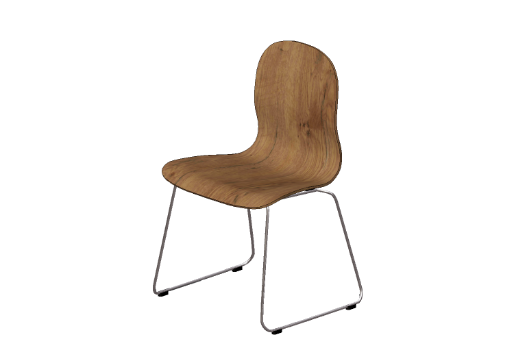 Sillas 3D - Silla de madera - Cappellini - Tate Wood - TW3... Sillas 3D - Silla de madera - Cappellini - Tate Wood - TW3...