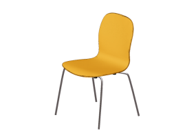 Cadeira 3D - Cadeira de madeira envernizada - Cappellini - Tate Color - TC1