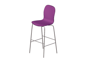 Sillas 3D - Silla de madera lacada - Cappellini - Tate Color - TC12