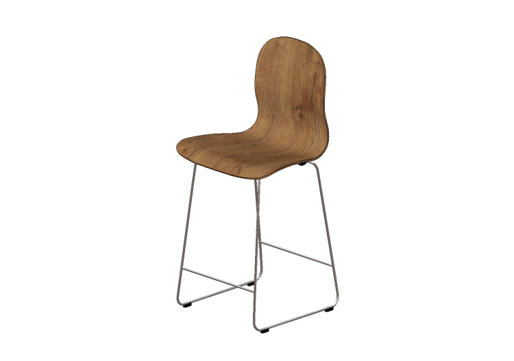 Sillas 3D - Silla de madera - Cappellini - Tate Wood - TW31... Sillas 3D - Silla de madera - Cappellini - Tate Wood - TW31...