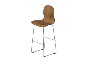 3D Chairs - Wooden chair - Cappellini - Tate Wood - TW32