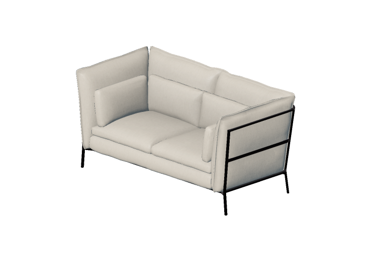 Chairs and Sofas 3D - Fabric sofa - Cappellini - Basket -... Chairs and Sofas 3D - Fabric sofa - Cappellini - Basket -...