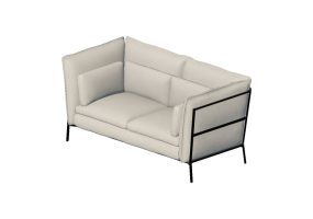 3D Sessel und Sofas - Stoffsofa - Cappellini - Basket - BKT2