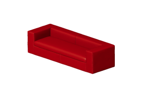 Poltronas y Sof&aacute;s 3D - Sof&aacute; de tela - Cappellini - Cuba 25 - CUS5