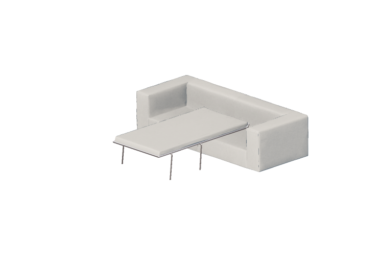 3D Sessel und Sofas - Stoff-Schlafsofa - Cappellini - Cuba... 3D Sessel und Sofas - Stoff-Schlafsofa - Cappellini - Cuba...