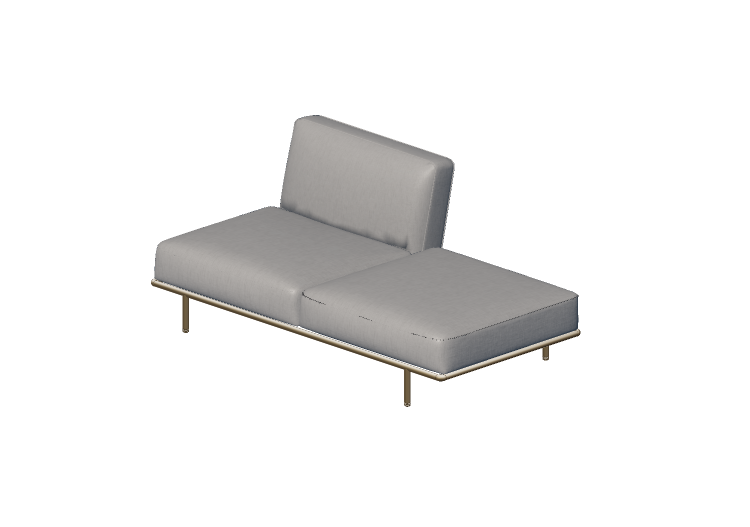 3D Sessel und Sofas - Stoffsofa - Cappellini - Cap Martin... 3D Sessel und Sofas - Stoffsofa - Cappellini - Cap Martin...