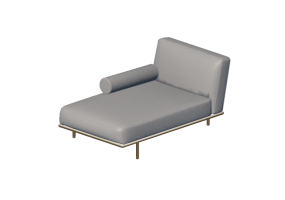 Chairs and Sofas 3D - Fabric Sofa - Cappellini - Cap Martin Sunset - MS6LP - MS6LCP