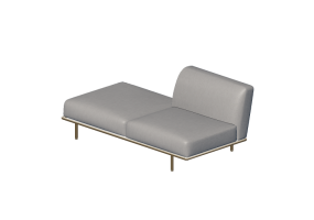 Poltronas y Sofás 3D - Sofá de tela - Cappellini - Cap Martin Sunset - MS6OR - MS6ORC