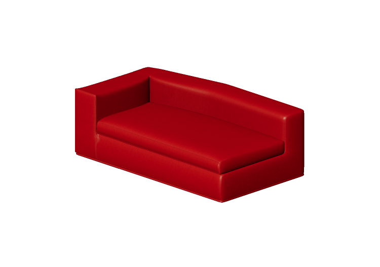 Divani 3D - Divano in tessuto - Cappellini - Cuba 25 -... Divani 3D - Divano in tessuto - Cappellini - Cuba 25 -...