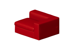 Chairs and Sofas 3D - Fabric Sofa - Cappellini - Cuba 25 - CUS25