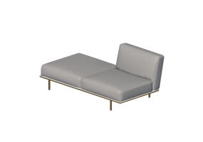 Divani 3D - Divano in tessuto - Cappellini - Cap Martin Sunset - MS6ORP - MS6ORCP