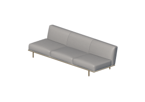 Chairs and Sofas 3D - Fabric Sofa - Cappellini - Cap Martin Sunset - MS14 - MS14C