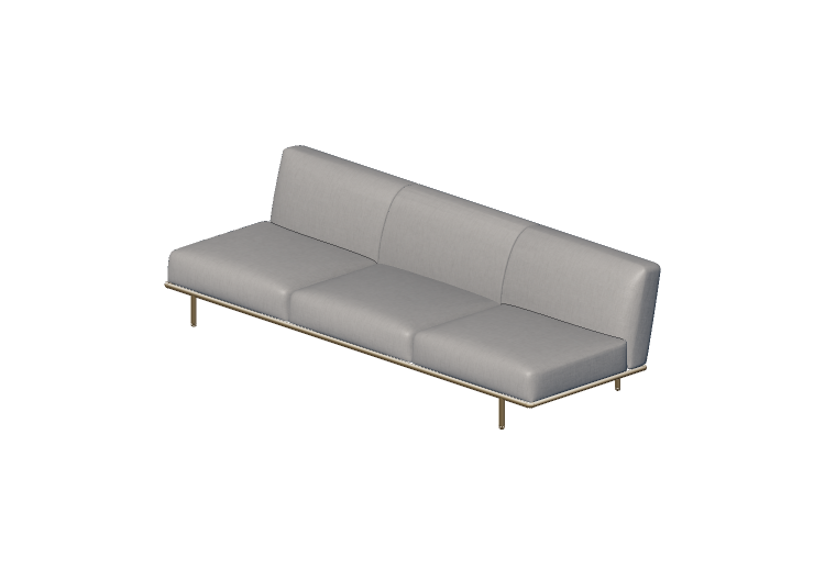 3D Sessel und Sofas - Stoffsofa - Cappellini - Cap Martin... 3D Sessel und Sofas - Stoffsofa - Cappellini - Cap Martin...