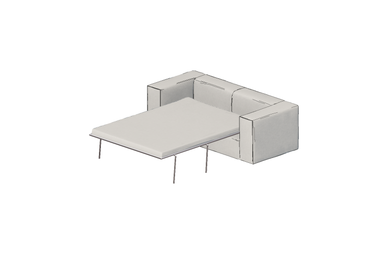 3D Sofa - Sofa bed in fabric - Cappellini - Cuba 25 Sofa... 3D Sofa - Sofa bed in fabric - Cappellini - Cuba 25 Sofa...