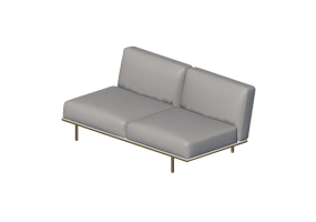 Chairs and Sofas 3D - Fabric Sofa - Cappellini - Cap Martin Sunset - MS8P - MS8CP