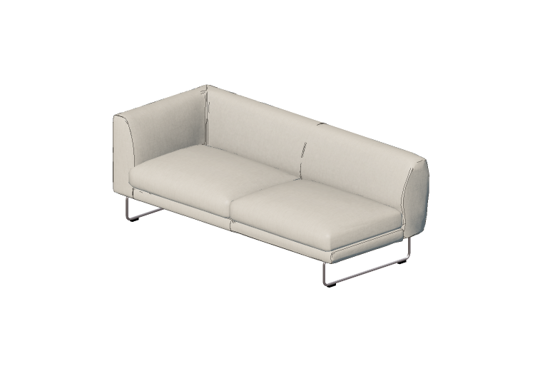 Divani 3D - Divano in tessuto - Cappellini - Elan - EN6 -... Divani 3D - Divano in tessuto - Cappellini - Elan - EN6 -...