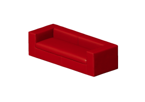 Chairs and Sofas 3D - Fabric Sofa - Cappellini - Cuba 25 - CUS4