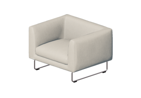 Chairs and Sofas 3D - Fabric Sofa - Cappellini - Elan - EN12
