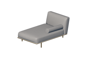 Chairs and Sofas 3D - Fabric Sofa - Cappellini - Cap Martin Sunset - MS6R - MS6RC