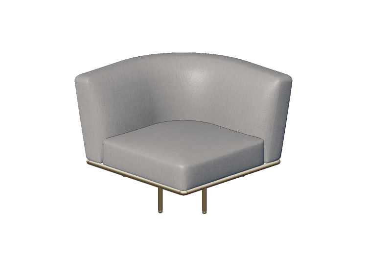 Chairs and Sofas 3D - Fabric Sofa - Cappellini - Cap Martin... Chairs and Sofas 3D - Fabric Sofa - Cappellini - Cap Martin...