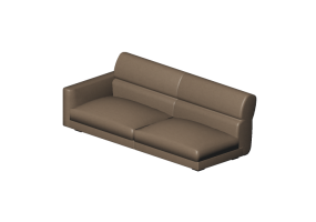 Chairs and Sofas 3D - Fabric Sofa - Cappellini - Hot Palm Springs - PSE4L