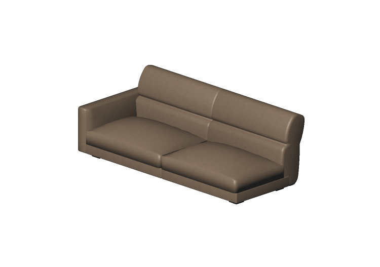 Chairs and Sofas 3D - Fabric Sofa - Cappellini - Hot Palm... Chairs and Sofas 3D - Fabric Sofa - Cappellini - Hot Palm...