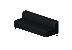 Sof&aacute;s 3D - Sof&aacute; de couro - Cappellini - Gambetta - GM5