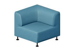 Sof&aacute;s 3D - Poltrona em tecido - Cappellini - Gambetta - GM3