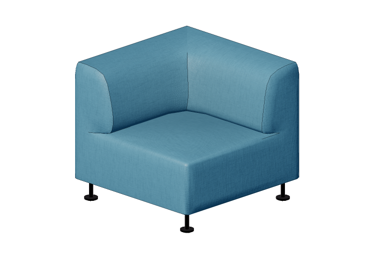 Sofás 3D - Poltrona em tecido - Cappellini - Gambetta - GM3... Sofás 3D - Poltrona em tecido - Cappellini - Gambetta - GM3...
